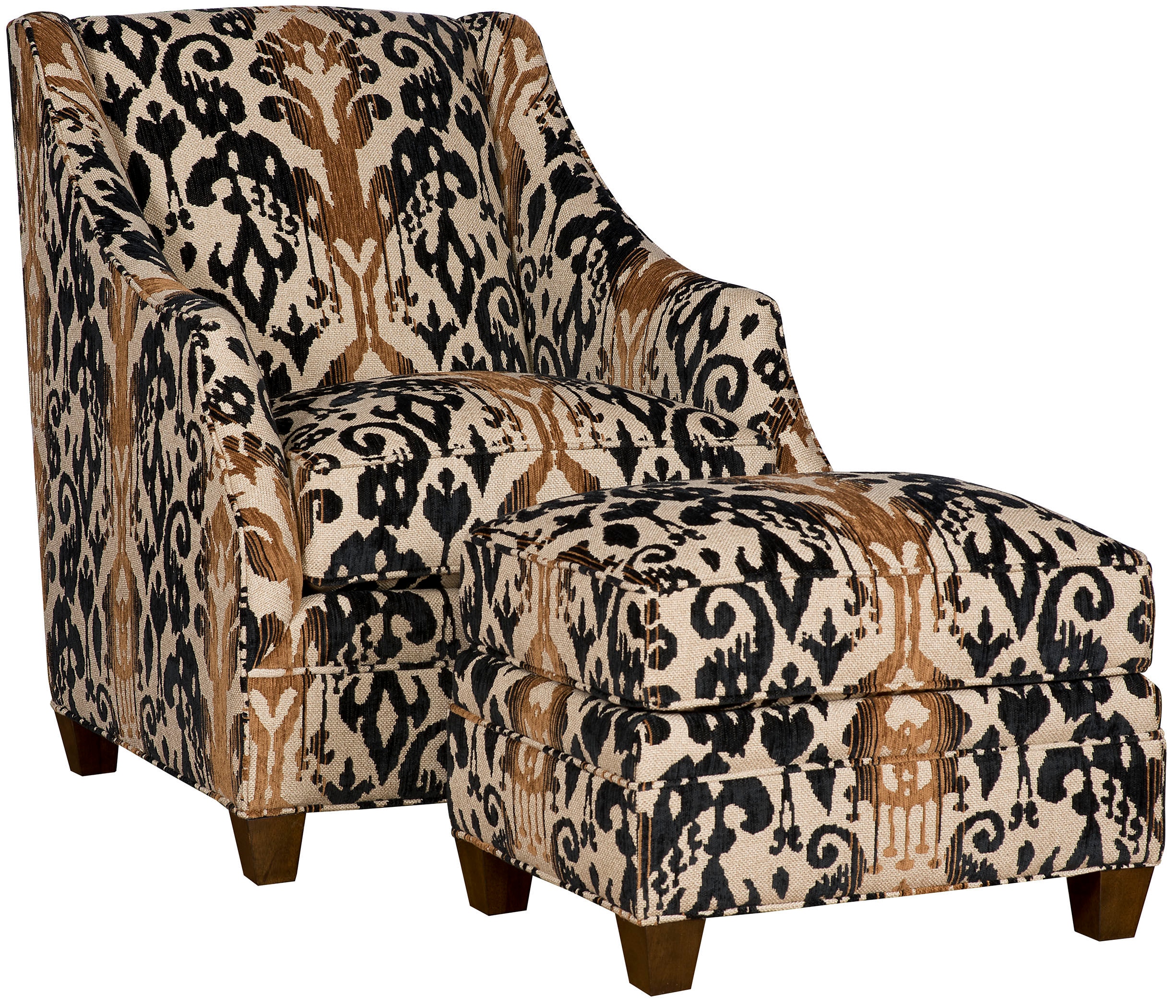 King Hickory Living Room Heather Fabric Chair C4901 Aminis